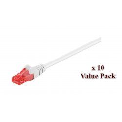 Microconnect V-UTP6005WVP networking cable White 0.5 m Cat6 U/UTP (UTP)