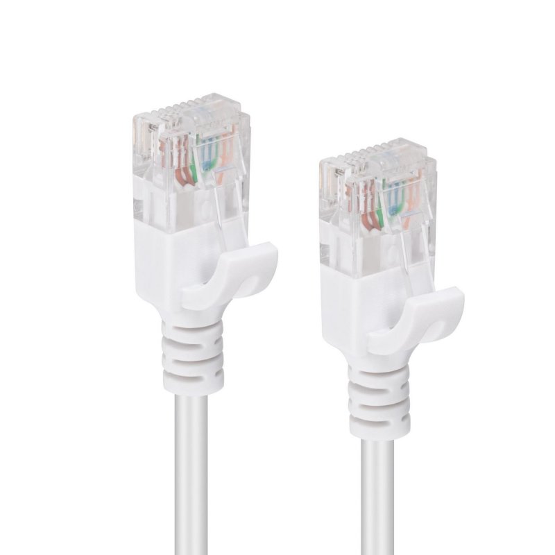 Microconnect V-UTP605W-SLIM networking cable White 5 m Cat6 U/UTP (UTP)