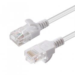 Microconnect V-UTP6075W-SLIM networking cable White 7.5 m Cat6 U/UTP (UTP)