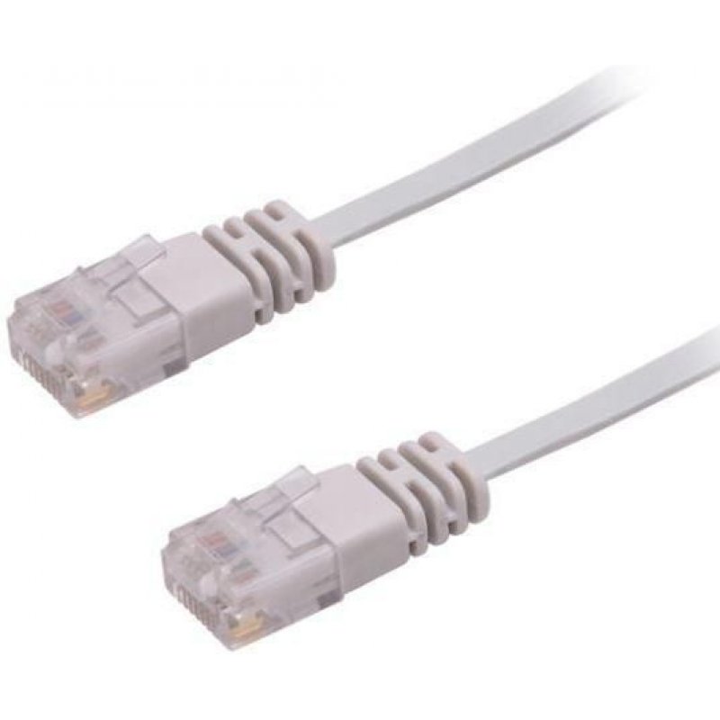 U/UTP CAT6 10M Grey Flat