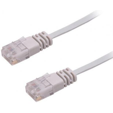 Microconnect V-UTP610-FLAT networking cable Grey 10 m Cat6 U/UTP (UTP)