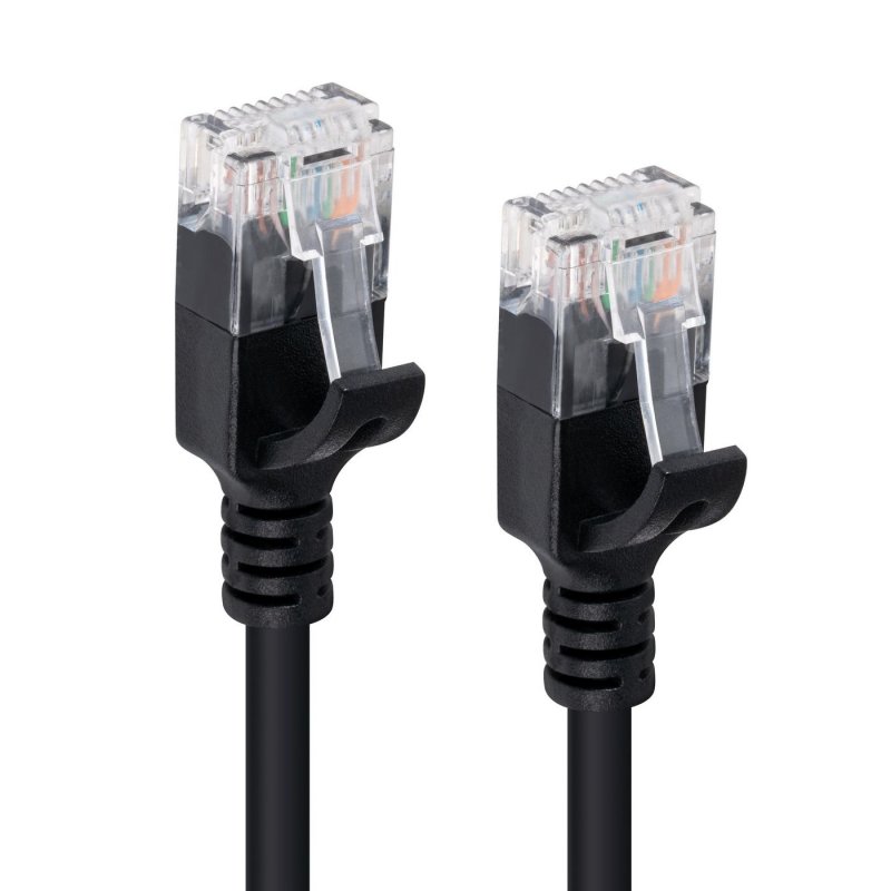 U/UTP CAT6 10M Black Slim