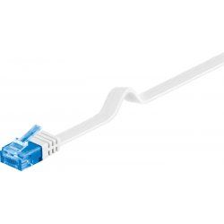 Microconnect V-UTP6A10W-FLAT networking cable White 10 m Cat6a U/UTP (UTP)
