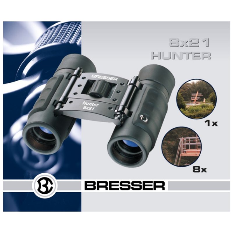 Bresser Optics Hunter 8x21 binocular BK-7