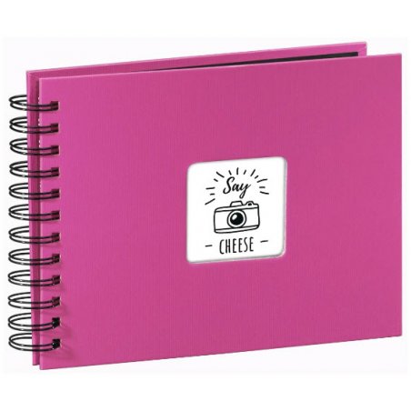 Hama Fine Art photo album Pink 50 sheets 10 x 15 Spiral binding