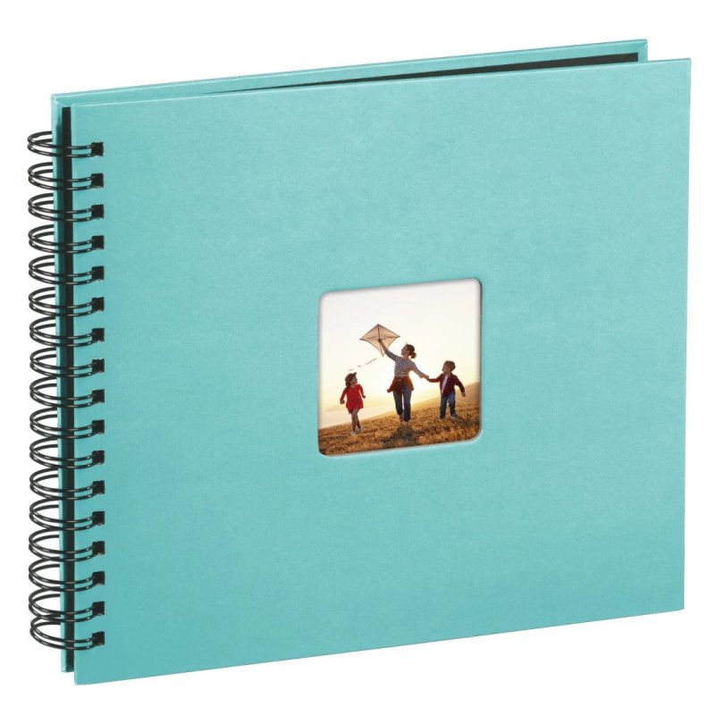 Hama 4047443167460 album photo et protège-page Turquoise 100 feuilles 10 x 15 Reliure spiralée