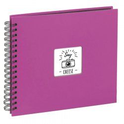 Hama 4047443167477 photo album Pink 100 sheets 10 x 15 Spiral binding