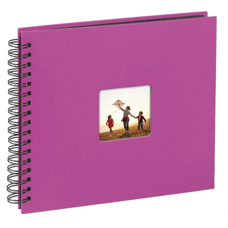 Hama 4047443167477 photo album Pink 100 sheets 10 x 15 Spiral binding