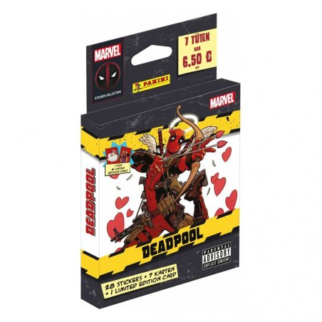 Deadpool Sticker & Trading Card Collection eco-blister *ALLEMAND*