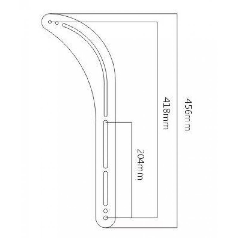 Vivolink VLMSB3270 support de haut-parleurs Support mural tv Noir