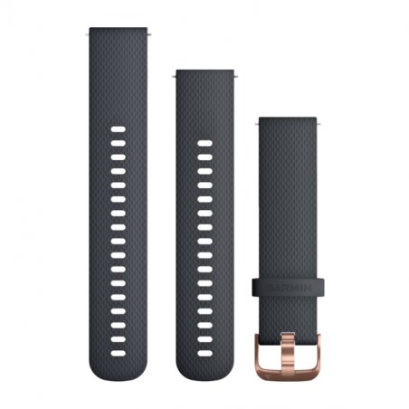 Garmin Quick Release Bande Bleu Silicone