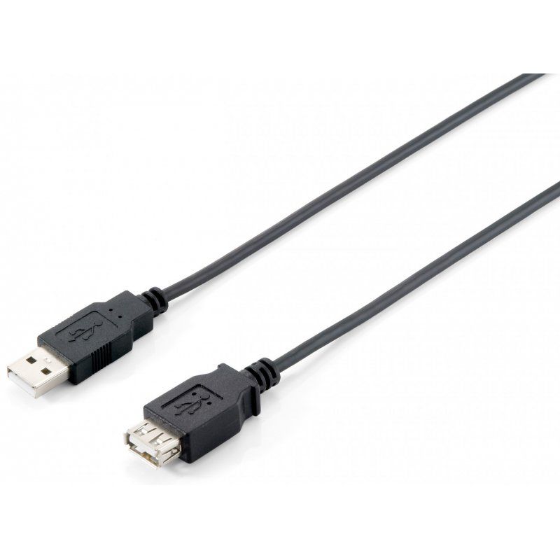 Equip 128852 câble USB USB 2.0 5 m USB A Noir