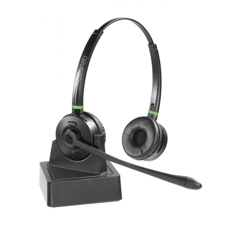 eSTUFF GLB245500 headphones/headset Wireless Head-band Office/Call center Bluetooth Black