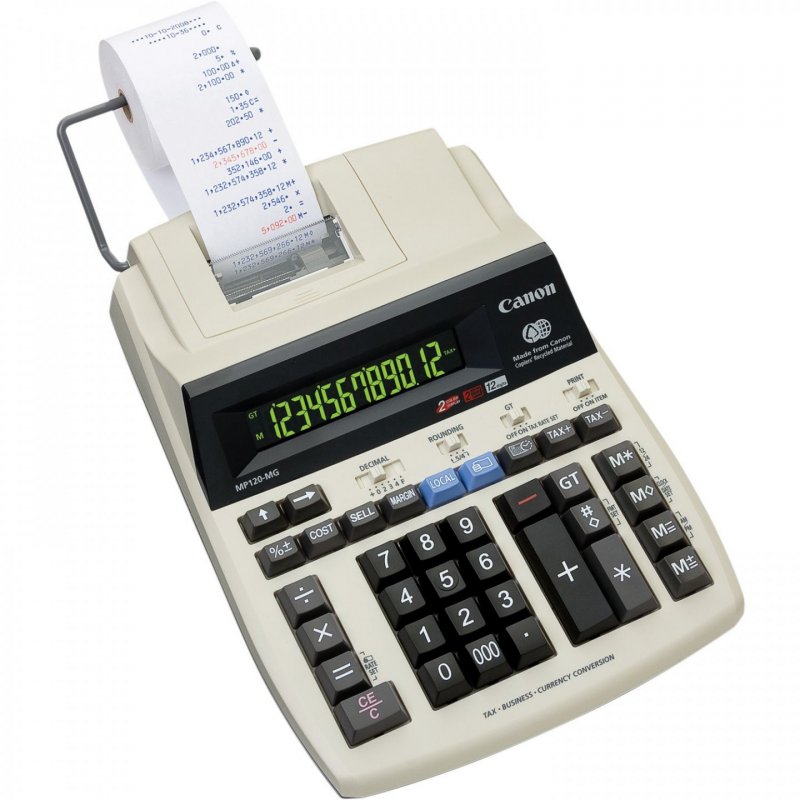Canon MP120-MG calculator Desktop Printing Black, White