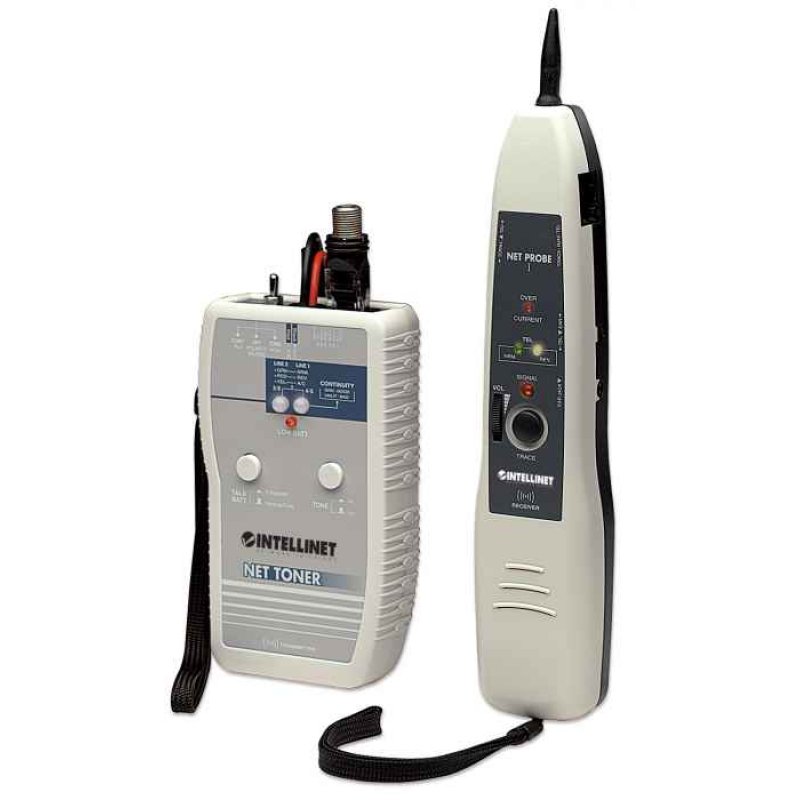 Intellinet 515566 testeur de câble réseau Gris