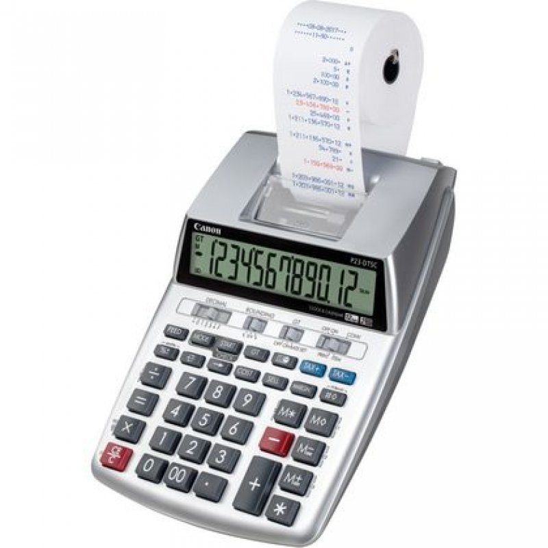 Canon P23-DTSC calculator Desktop Printing Silver
