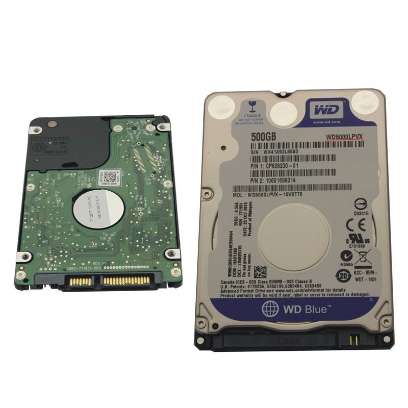 Fujitsu WDC:WD5000LPVX-AF disque dur 500 Go 5400 tr/min 2.5" SATA