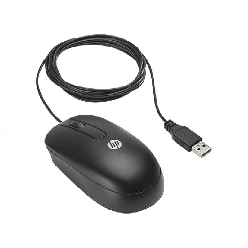 HP USB Optical Scroll mouse Office Ambidextrous USB Type-A 800 DPI