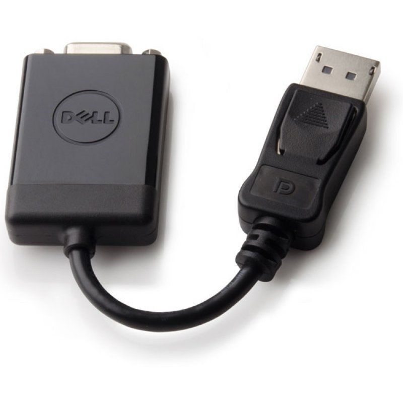 DELL 492-11715 câble vidéo et adaptateur DisplayPort VGA Noir