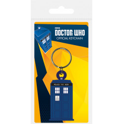 DOCTOR WHO - Porte-Clés Caoutchouc - Tardis