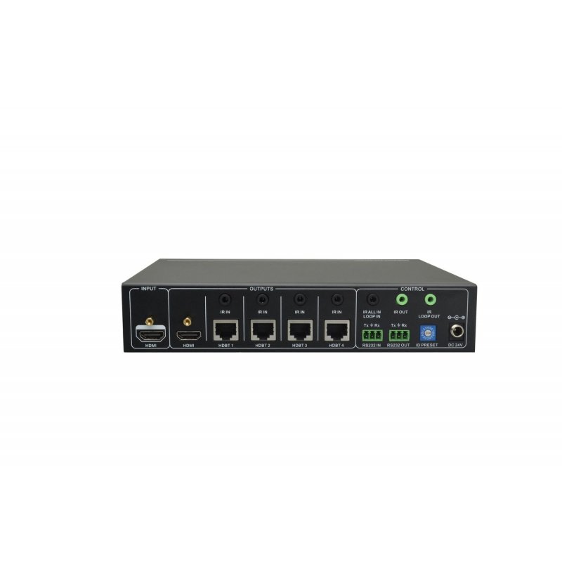 HDBT splitter 1x4 with loop