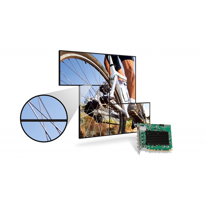 Matrox QuadHead2Go Q155 Multi-Monitor-Controller Card / Q2G-H4K-C
