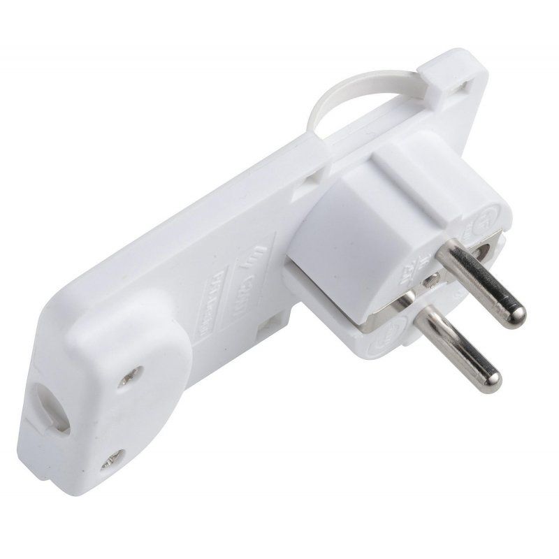 Schuko Angled Power Plug