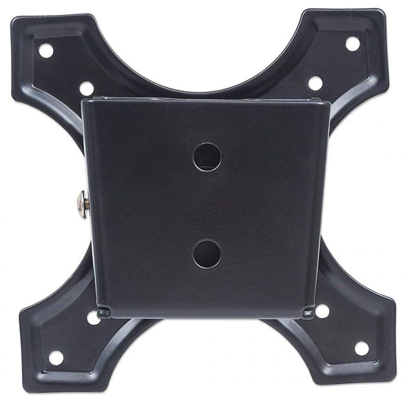 Manhattan TV & Monitor Mount, Wall, Fixed, 1 screen, Screen Sizes: 10-32", Black, VESA 75x75 to 100x100mm, Max 15kg,