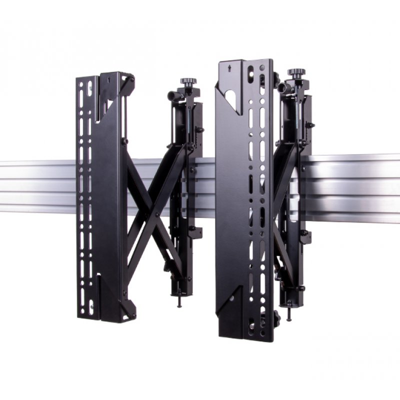 B-Tech SYSTEM X - VESA 400 Pop-Out Flat Screen Interface Arms with Micro-Adjustment for BT8390 (Pair)