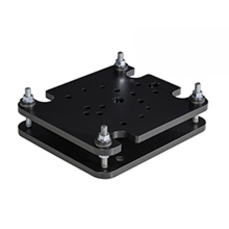 B-Tech SYSTEM X - Bolt-Down Floor Base with Level Adjustment