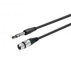 Vivolink PROAUDXLRFJACKS3 audio cable 1 m XLR 6.35mm Black