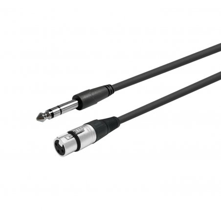 Vivolink PROAUDXLRFJACKS3 câble audio 1 m XLR 6,35 mm Noir