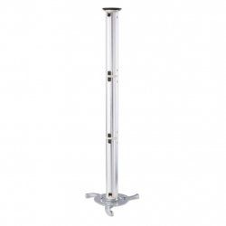 Manhattan Projector Mount, Ceiling, Universal, Tilt & Swivel, Height Range: 13 to 106cm, Max 10kg, Silver, Lifetime