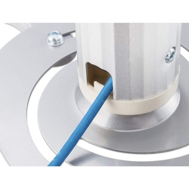 Manhattan Projector Mount, Ceiling, Universal, Tilt & Swivel, Height Range: 13 to 106cm, Max 10kg, Silver, Lifetime