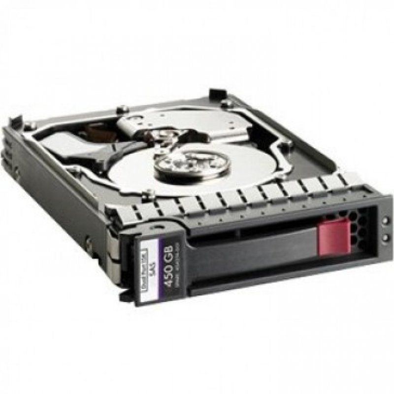 HP 450GB hot-plug dual-port SAS hard disk drive disque dur 450 Go 15000 tr/min 3.5"