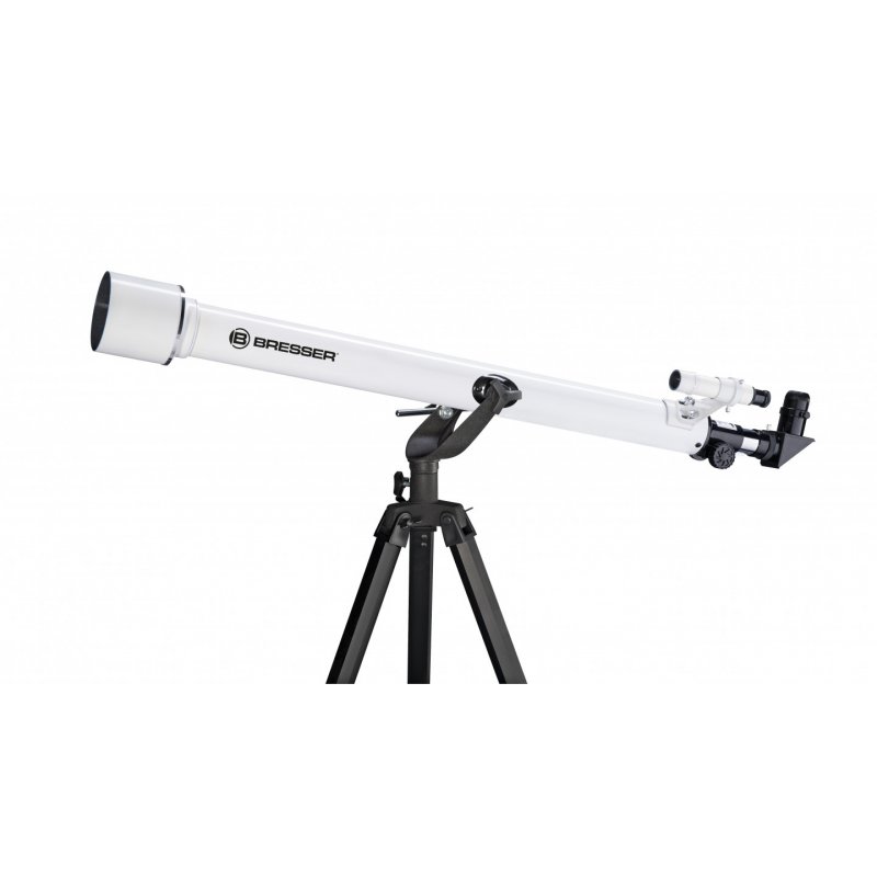 Bresser Optics CLASSIC 60/900 AZ Refractor 338x Black, White