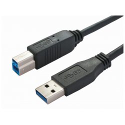 USB 3.0 cable A/B 1,0m