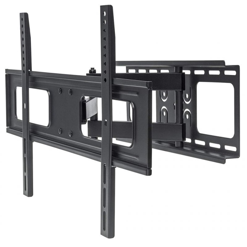 Manhattan TV & Monitor Mount, Wall, Full Motion, 1 screen, Screen Sizes: 37-65", Black, VESA 200x200 to 600x400mm, Max