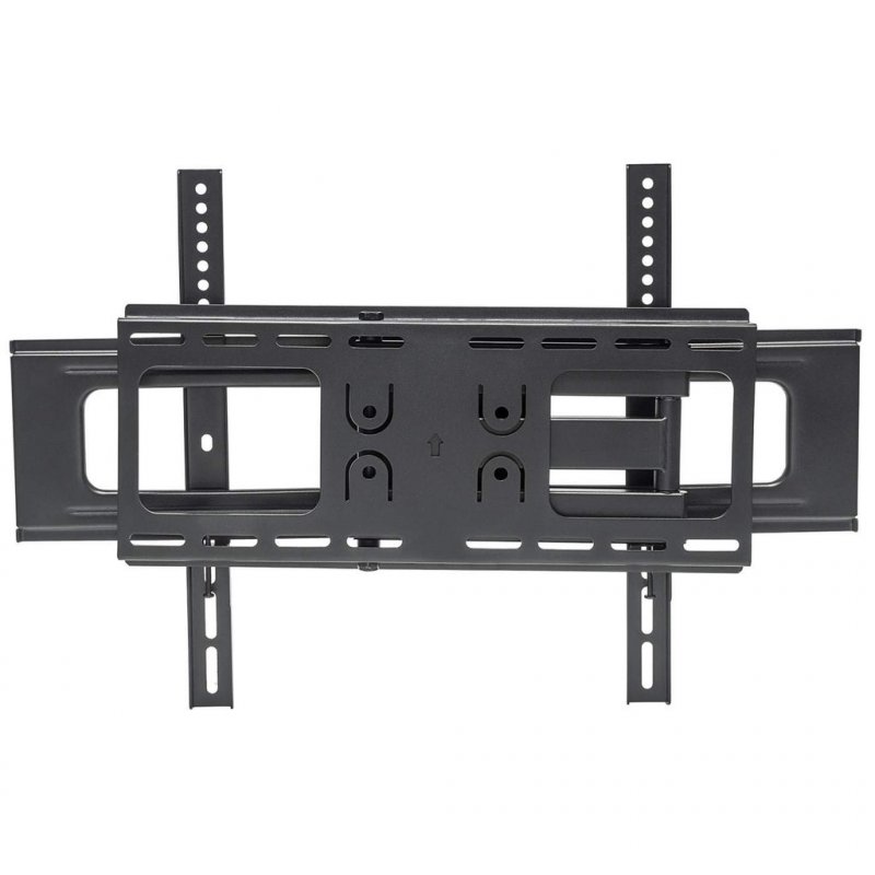 Manhattan TV & Monitor Mount, Wall, Full Motion, 1 screen, Screen Sizes: 37-65", Black, VESA 200x200 to 600x400mm, Max