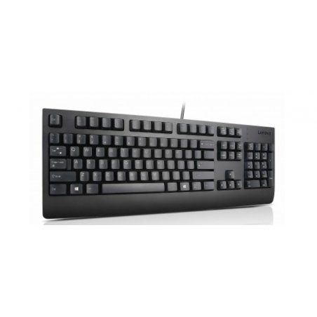 Lenovo 4X30M86893 clavier Universel USB QWERTZ Allemand Noir