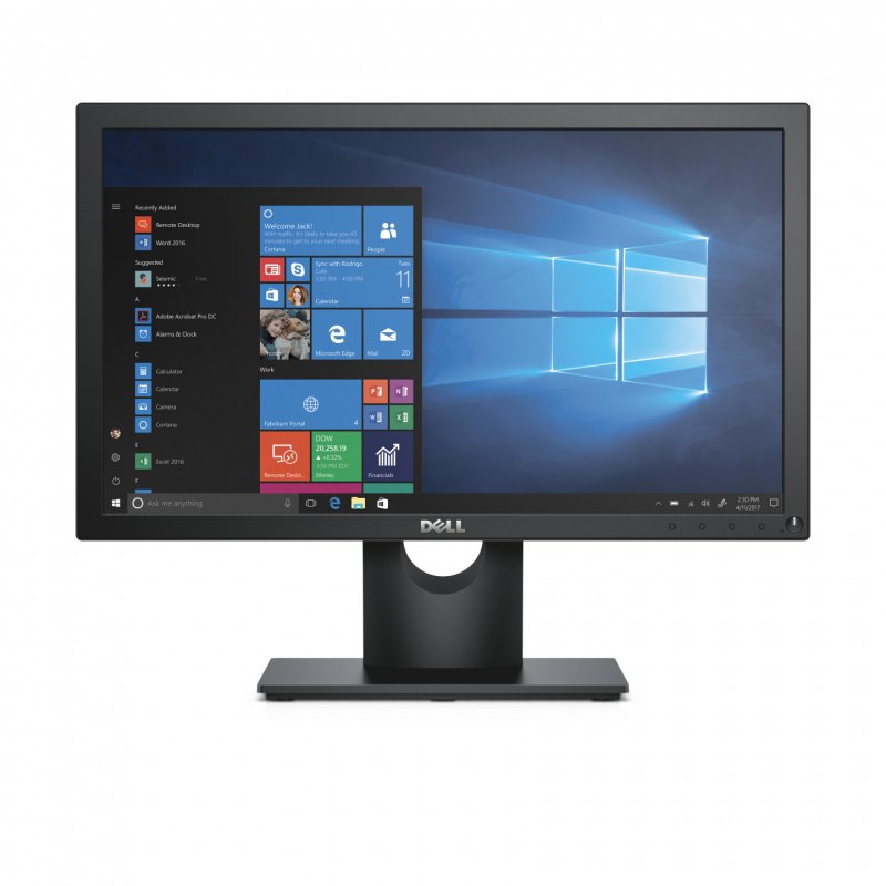 DELL E1916H LED display 48.3 cm (19") 1366 x 768 pixels WXGA LCD Black