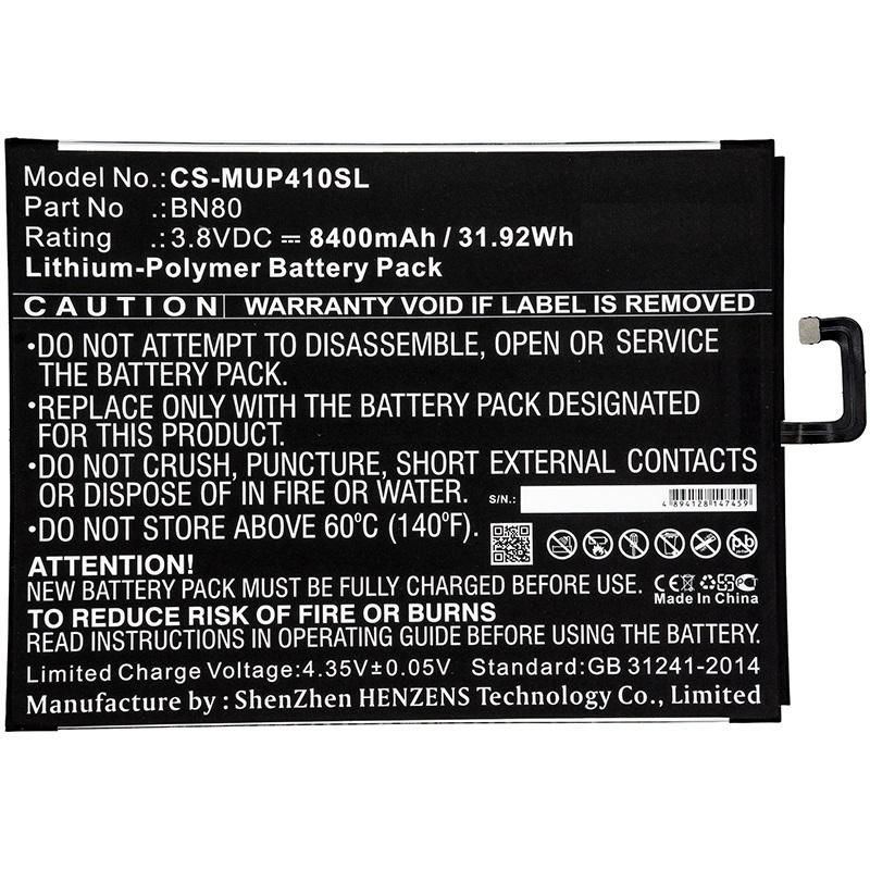 Battery 31.92Wh Li-Pol 3.8V