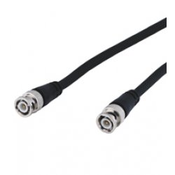 Goobay AVK 146-100 1.0m coaxial cable 1 m Black
