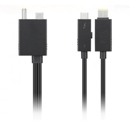 STOCKIN1-Lenovo 4X90U90616 adaptateur graphique USB Noir