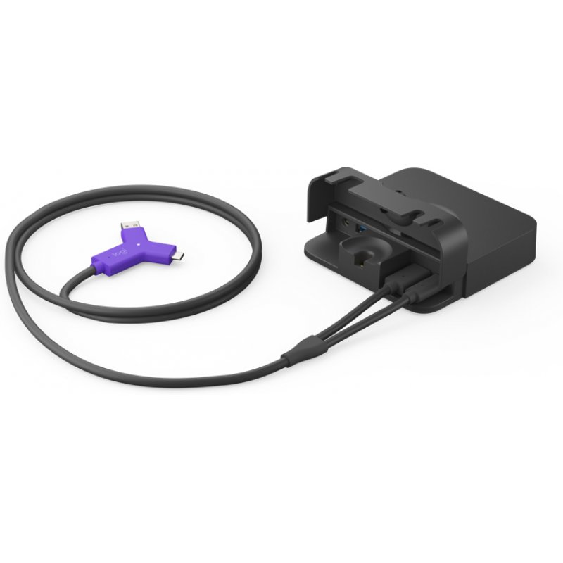 Logitech Swytch Émetteur et récepteur AV Noir, Violet