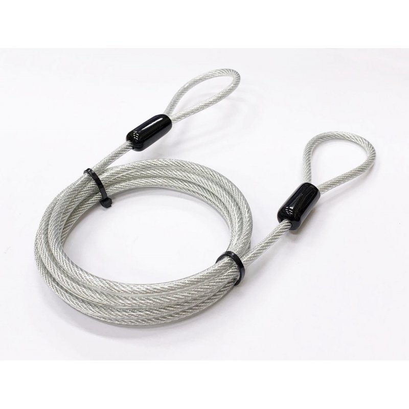 Microconnect MC-LOCKWIRE2M cable lock Black 2 m