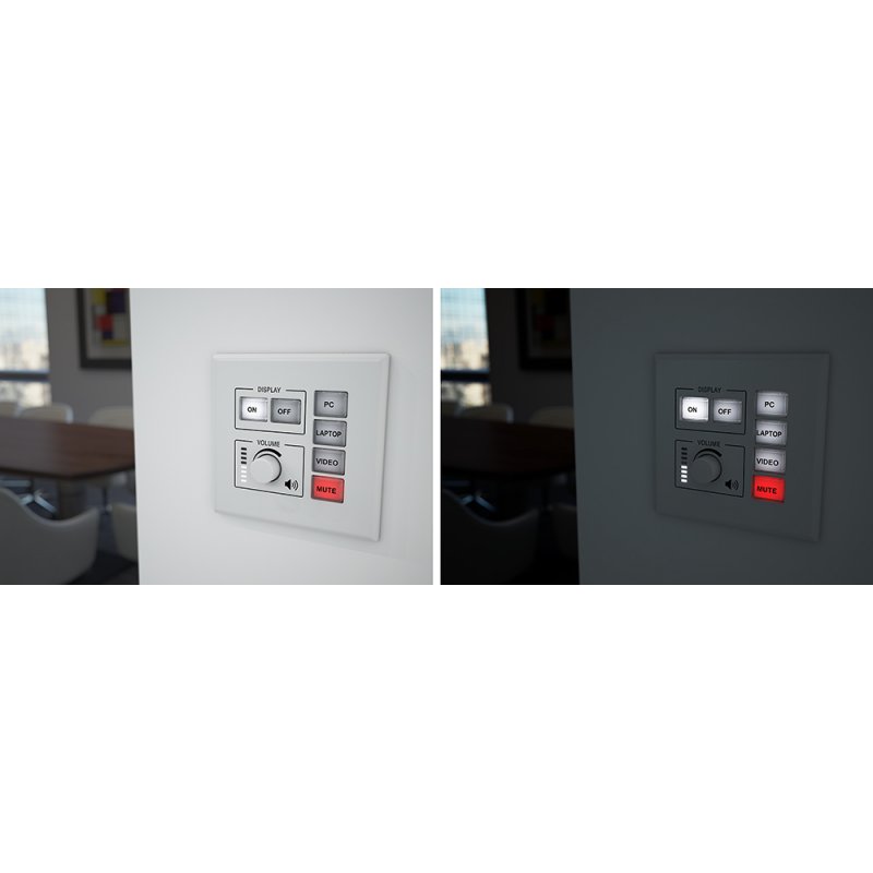 Extron EBP 100 interrupteur Noir, Blanc