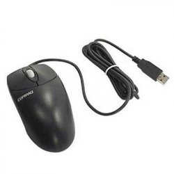 USB optical mouse black