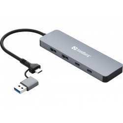 Sandberg USB-C/A to 2xUSB-A 2xUSB-C Hub