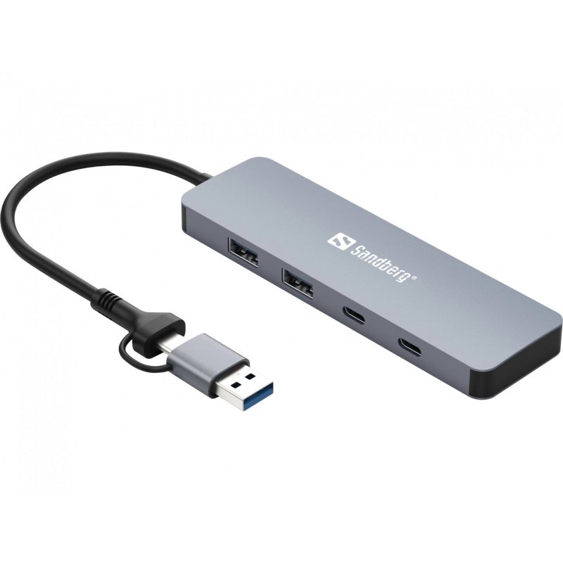 Sandberg USB-C/A to 2xUSB-A 2xUSB-C Hub
